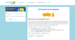 Desktop Screenshot of lepropane.com